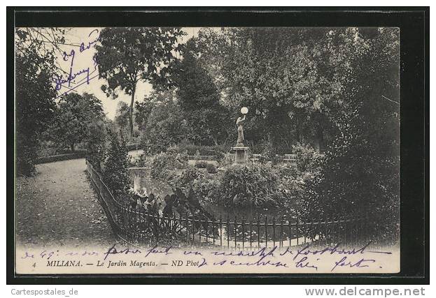 CPA Miliana, Le Jardin Magenta