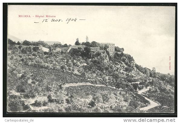 CPA Miliana, Hopital Militaire