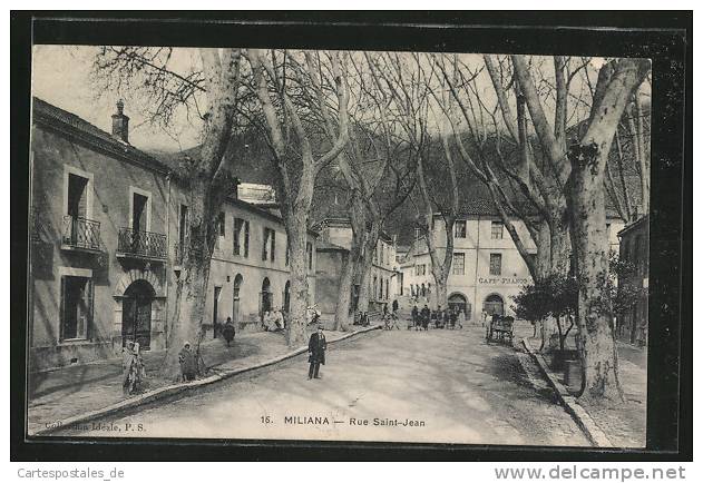 CPA Miliana, Rue Saint-Jean