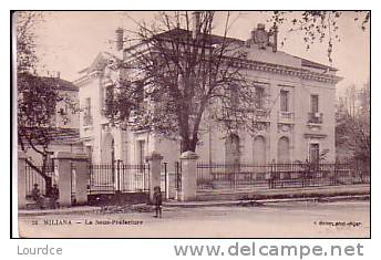 Miliana  la sous - préfecture