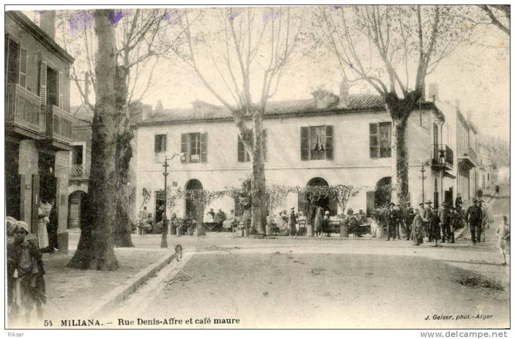 ALGERIE(MILIANA) CAFE