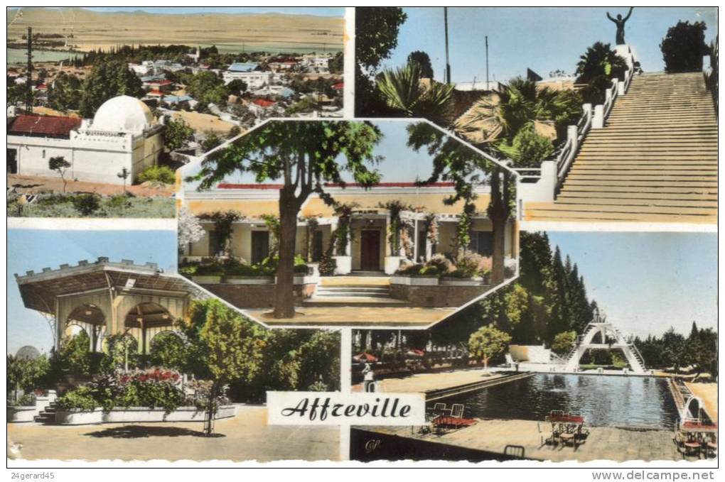 CPSM KHEMIS MILIANA ex AFFREVILLE (Algérie) - 5 vues