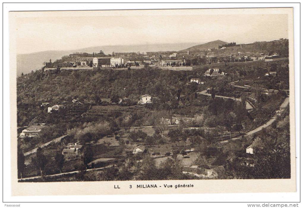MILIANA  VUE GENERALE