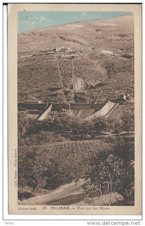 ALGERIE - MILIANA - Vue sur les Mines