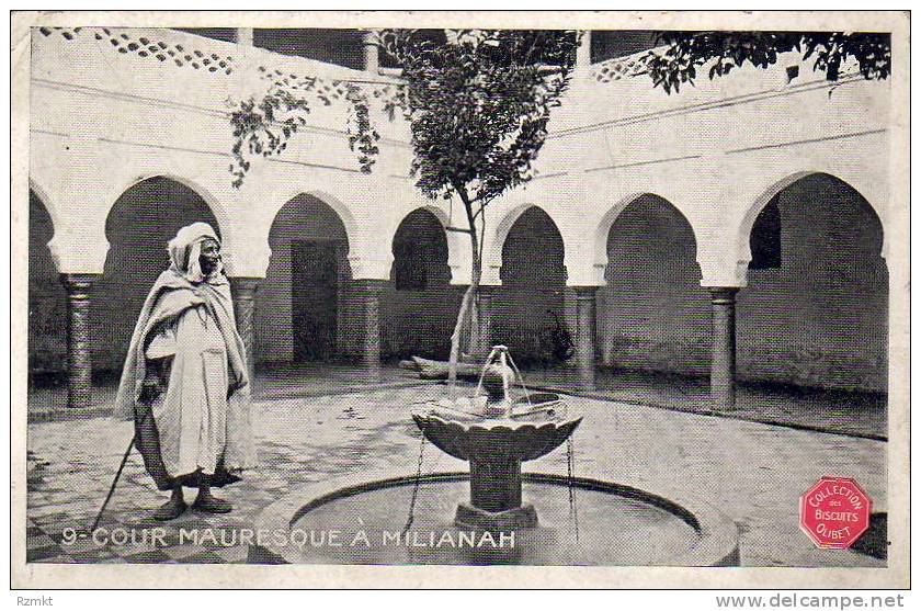 ALGERIE  MILIANA  Cour Mauresque ..... ( Ref FA1168 )