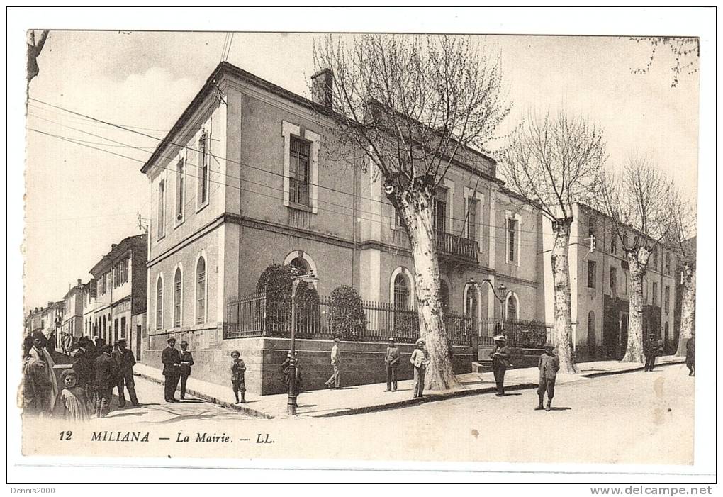 ALGÉRIE - MILIANA - La Mairie
