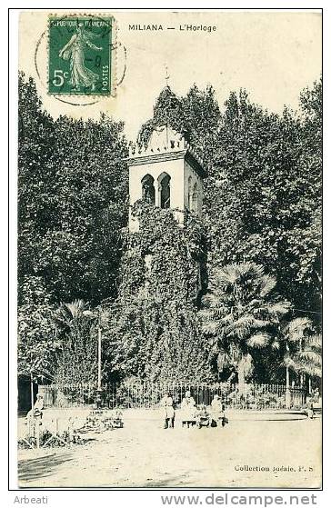 ALGERIE - MILIANA ++ L'Horloge ++
