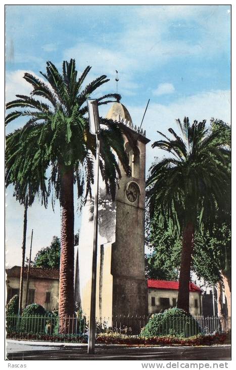 CPSM - ALGERIE - MILIANA - L´HORLOGE