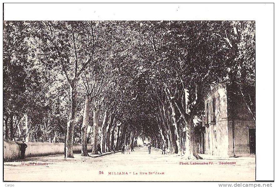 MILIANA - La rue St.Jean.