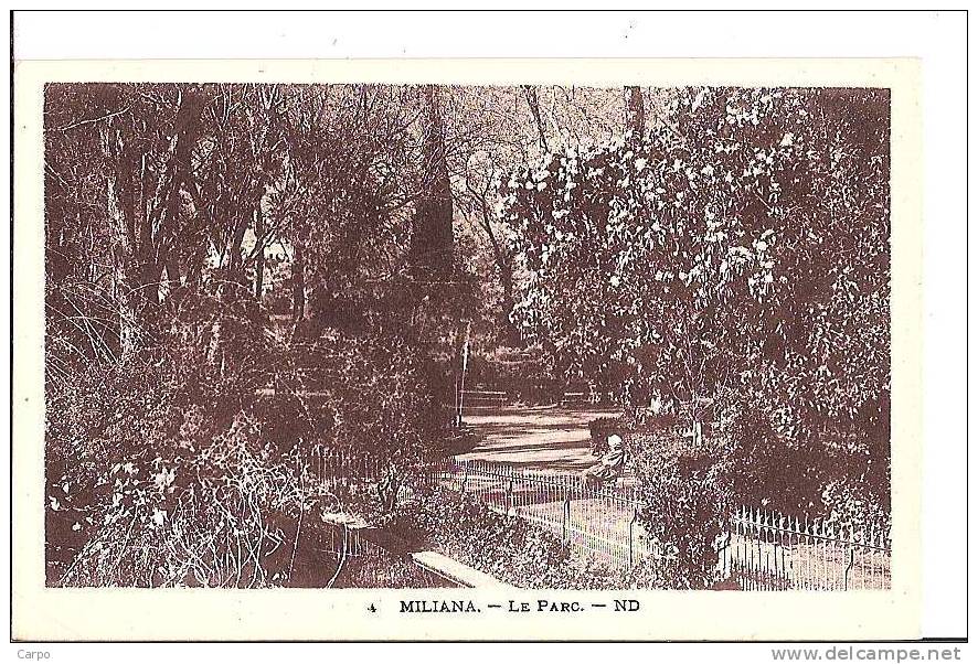 MILIANA - Le Parc.