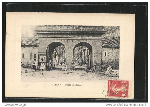 CPA Miliana, Porte de Zaccar