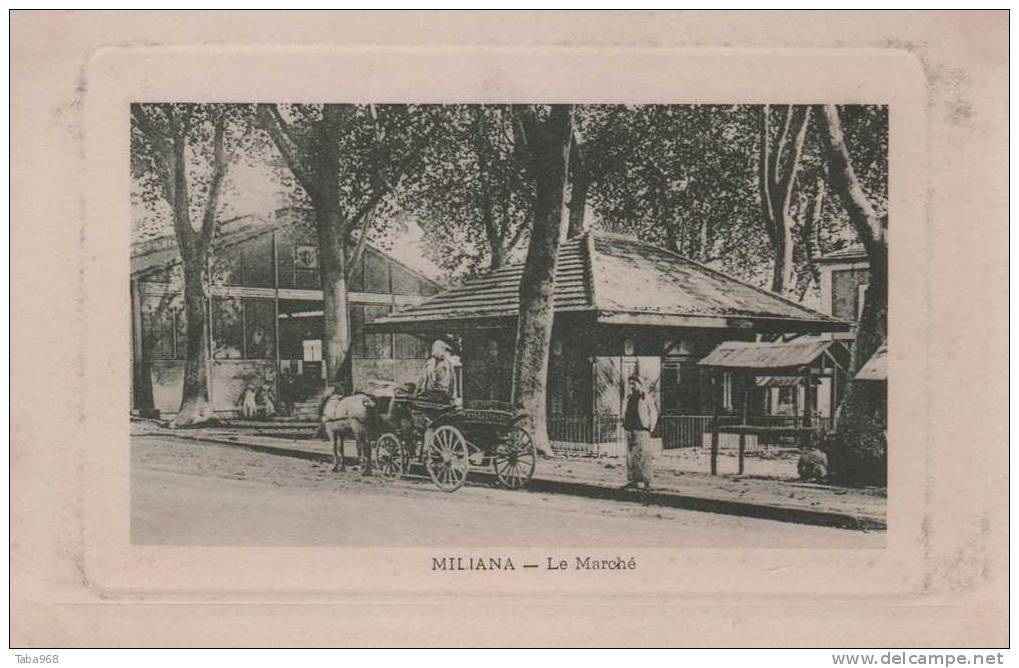 CPA MILIANA LE MARCHE