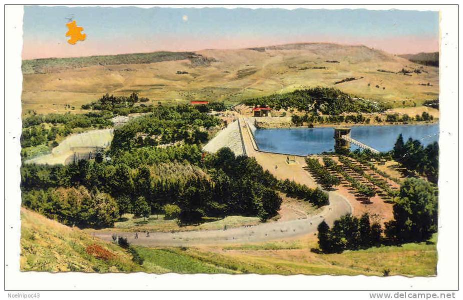 ALGERIE-Environs de MILIANA-Vue générale sur le Barrage de Ghribs