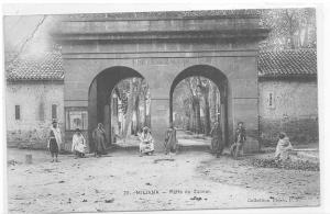 ALGERIE )) MILIANA ) Porte du Saccar Coll Idéale PS, ANIMEE