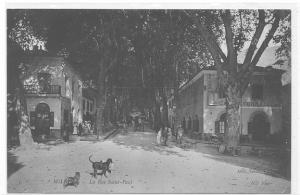 ALGERIE )) MILIANA , La rue Saint Pual ND