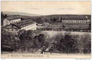 MILIANA    Algérie   vue generales des Casernes