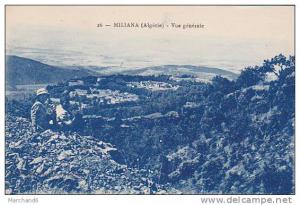 ALGERIE.MILIANA.VUE GENERALE