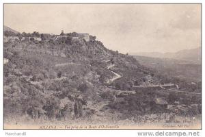 ALGERIE.MILIANA.VUE PRISEDE LA ROUTE D ORLEANSVILLE