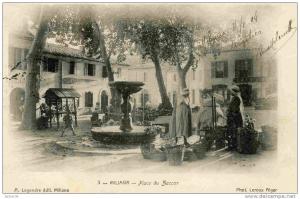 ALGERIE  - DZ-A34  - MILIANA  -  PLACE DU ZACCAR
