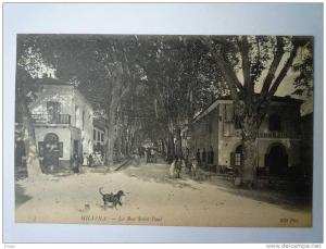 MILIANA    La rue Saint-Paul   -  Petite animation