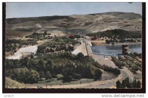 ALGERIE......MILIANA....L E BARRAGE DE MILIANA..CPSM..... ECRITE....‹(•¿•)›.