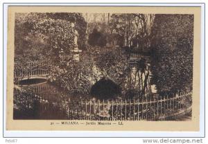 CPA    Miliana Jardin Magenta   B281