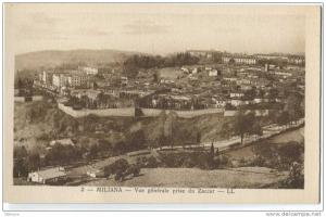 ALGERIE MILIANA Vue générale prise du Zaccar LL