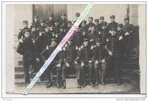 ALGERIE MILIANA  Un zouave dans la 19e Section d´ Infirmiers Militaires.