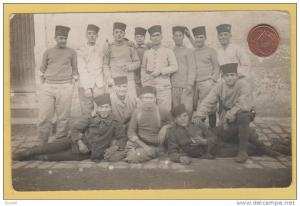 ALGERIE MILIANA 9 ème régiment  de tirailleurs algeriens ? CARTE PHOTO VOIR LES AUTRES CP EN VENTE