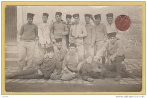 ALGERIE MILIANA 9 ème régiment  de tirailleurs algeriens ? CARTE PHOTO VOIR LES AUTRES CP EN VENTE