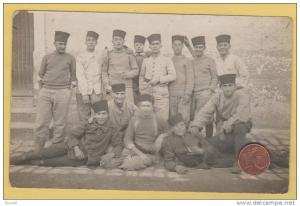 ALGERIE MILIANA 9 ème régiment  de tirailleurs algeriens ? CARTE PHOTO VOIR LES AUTRES CP EN VENTE
