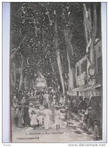 Miliana Rue St Paul tres animée  Fete