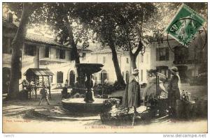 ALGERIE - MILIANA - Place du Zaccar