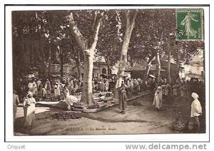 Algérie, cpa Miliana, le Marché Arabe