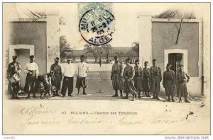 ALGERIE - MILIANA - Caserne des Tirailleurs