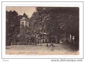 Algérie  MILIANA   La place Carnot