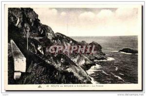 CPA Route de Bougie a Djidjelli La Falaise Algerie