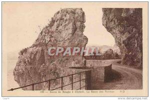 CPA Route de Bougie a Djidjelli La Route des Falaises