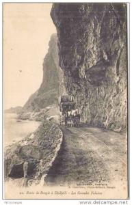 Corniche de Bougie à Djidjelli - Les Grandes Falaises