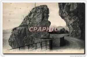 Algerie CPA Route de Bougie a Djidjelli La route des falaises