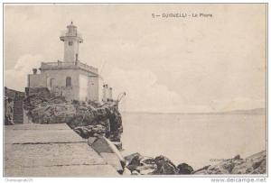 CPA ALGERIE DJIDJELLI Le Phare Lighthouse 1912