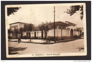 CPA Algérie Djidjelli  marché municipal