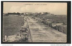 CPA Djidjelli, La Jetee et la Citadelle