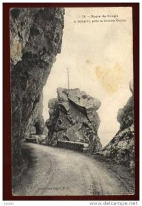 Cpa  Algérie  route de Bougie à Djidjelli  près de la grande grotte RAM6