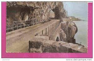 DJIDJELLI  -    * LA GROTTE ET LE TUNNEL SUR LA ROUTE DE BOUGIE *   -   Editeur  PHOTO AFRICAINES   Nr 14