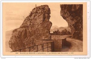 Route de BOUGIE à DJIDJELLI - La Route des Falaises - Attelage - 9 x 14 cm - ND 156 -
