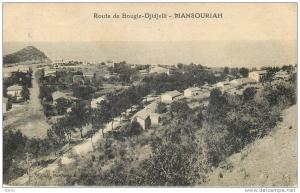ALGERIE  - MANSOURIAH - ROUTE DE BOUGIE-DJIDJELLI