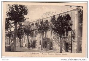 DJIDJELLI Avenue Gadaigne. Hôtel du Littoral