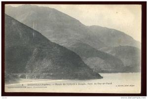 cpa Algérie Djidjelli route de Djidjelli à Bougie Pont de Dar El Oued  NW29