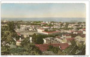 1 - DJIDJELLI - VUE GENERALE ET LE PORT  (  ) ALGERIE
